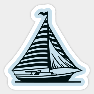 Sailboat Sticker